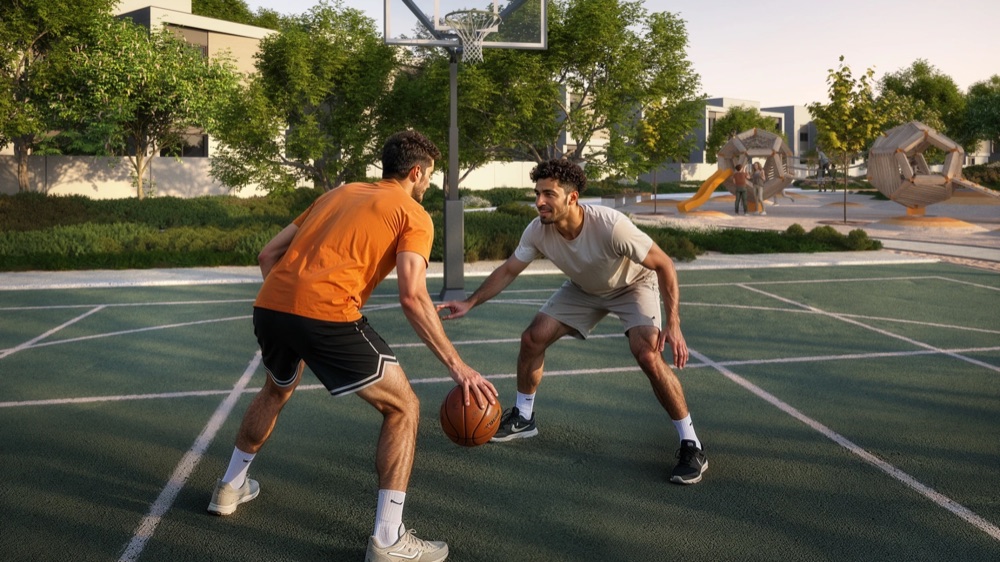 Multi-Sports Area at Al Ghadeer Parks by Aldar